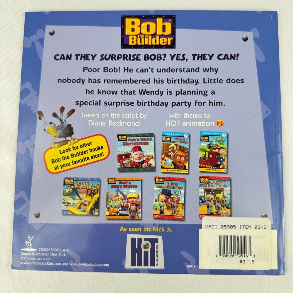 Vintage 1999 Bob the Builder Children’s Book - Picture 2 of 3